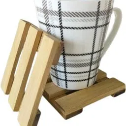 bambuvilla infratch llp Coasters Handcrafted from bamboo Trivet image 2