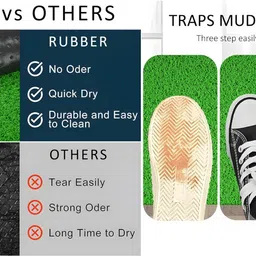 fabmarts PVC (Polyvinyl Chloride) Door Mat image 3