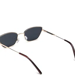 kopek UV Protection, Toughened Glass Lens, Riding Glasses Cat-eye Sunglasses (Free Size) image 4