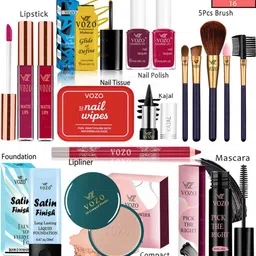 vozo Bridal Makeup Kit Combo Collection 16 Must-Have Beauty Essentials 371-picture-27