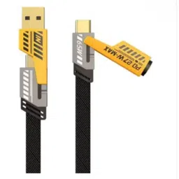 Guardandgrip Power Sharing Cable 1.2 m 4 in 1 Convertible Metal Fast Data Cable, Braided Cable 65W USB C USB A, Multiple Charging Cable-picture-39
