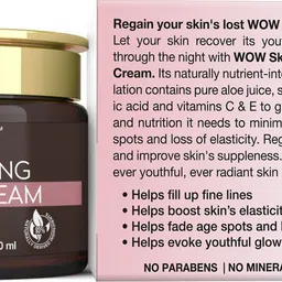 WOW SKIN SCIENCE Anti Aging Night Cream- Anti wrinkles and Fine lines image 3