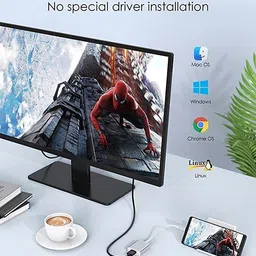 Encora USB C to HDMI Basic Adapter Type c Gaming Adapter image 5