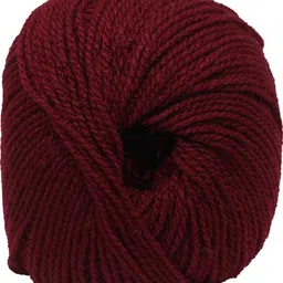 royal villa Original Knitting Yarn Wool-2 Ply- Maroon Woolen Crochet Yarn Thread. Wool Yarn for Knitting. Woolen Thread-200gm image 4