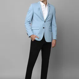 Allen Solly Slim-Fit Notched Lapel Single-Breasted Casual Blazer image 5