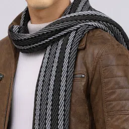 Villaa Trends Striped Men Muffler image 4