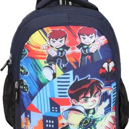 rbm BenTen Cartoon Character Printed Kids Backpack For NUR-2nd Class (RBMBAG03) Waterproof School Bag-picture-11