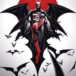 creative print solution Batman Digital Reprint Clip Board Exam Pad (14x9.5 Inches) image 2