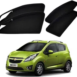 rakrish Rear Window, Side Window Sun Shade For Chevrolet Beat-picture-15