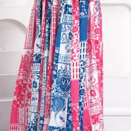 maquien Women Printed Flared Multicolor Skirt image 4