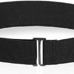 Women Party, Evening, Formal Black Metal, Synthetic Belt-image-13