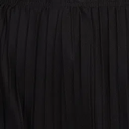 kwsh Women Regular Fit Black Viscose Rayon Trousers image 5