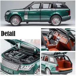 akvanar 1:24 range rover Metal Car Light & Sound Pull Back Function (Multicolor pc 1) image 5