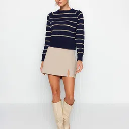 Trendyol Striped Round Neck Pullover image 5