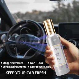 love your car Tropical Twist Car Perfume – Grape, Vanilla & Amber | No Gas | Long-Lasting Car Freshener Spray image 4