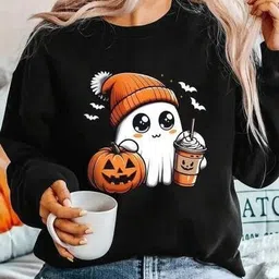 adel wear Women Full Sleeve Printed Sweatshirt image 1