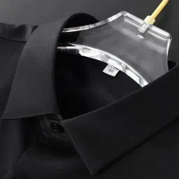 metronaut Men Regular Fit Solid Spread Collar Formal Shirt image 4