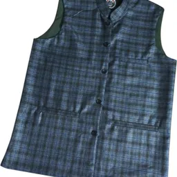 garvikk Checkered Men Waistcoat-picture-37