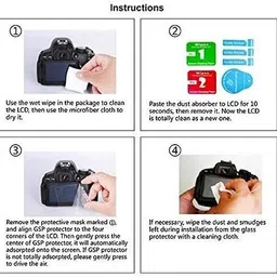 Olonga Edge To Edge Tempered Glass for CANON 90D DSLR image 4