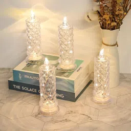 janmesh enterprises 6 LEDs 0.2 m White Steady Bulb Rice Lights image 2