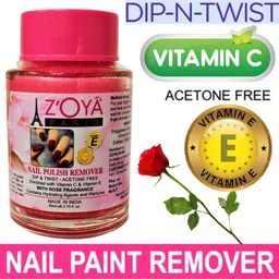 zoya paris Instant Dip & Twist Nail Polish Remover - Acetone Free, Enriched with Vitamin C or Vitamin E with ROSE Fragrance. Contains Hydrating Agents & Perfume.-picture-17