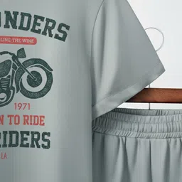 codobser Tshirt Regular Shorts Co-ords Set image 3