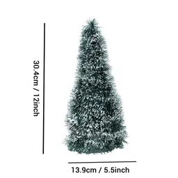 TIED RIBBONS Green Christmas Tree With 54 Decoration Ornaments Hanging Props image 2