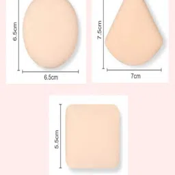 FEELHIGH Round Beauty Blender Puff With Case image 5