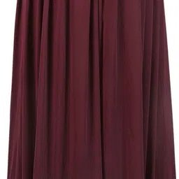 bitcoin Pack of 3 Women Flared Black, Maroon, Yellow Lycra Blend Trousers image 2