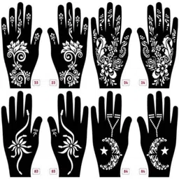 bittu creation MENDI_F285 MENDI_F285 Hand Mehndi Stencil Stencil-picture-10