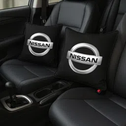 zoom trade Black Polyester Car Pillow Cushion for Nissan-picture-19