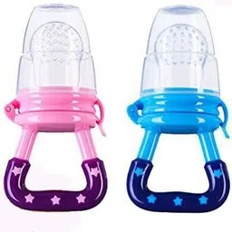 makeway BPA Free Silicone Nipple Fresh Food Fruit Feeder Baby Feeding Medium Flow Nipple (Pack of 1 Nipple) Medium Flow Nipple (Pack of 1 Nipple) Multicolor Teether and Feeder-picture-13