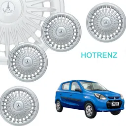 hotrenz CAR WHEEL CAP/ WHEEL COVER RUSH DEGINE "SILVER_COLOUR" 12 INCH Wheel Cover For Maruti Alto 800, Omni, Eon, Zen, Alto-picture-38