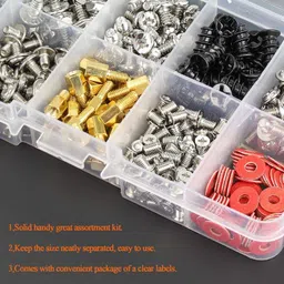rpi shop Nut & Bolt Set - 179 pcs Screw Kit For PC Computer Screw, Standoffs, Screws for Hard Drive, Computer Case, Motherboard, Fan Power Graphics image 4