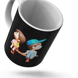 ridhi sidhi design "Brother Sister" Ceramic Coffee, Gift For Sister Brother, Rakhi , Raksha Bandha, Birthday Gift, Tea Cup ( 325 ml Each, Set Of 2 ) RSD00457 Ceramic Coffee Mug image 4