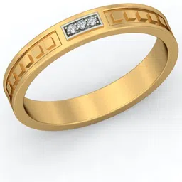 avsar AVR532YBR 14kt Cubic Zirconia Yellow Gold ring image 4