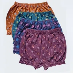 ssken Pack of 4 Women Boy Short Multicolor Panty-picture-20