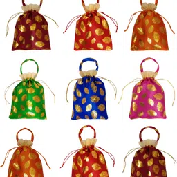 vig enterprises Women Multicolor Potli-picture-36