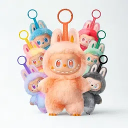 PopMart Labubu Doll Cute Plush Toy Kawaii Collectible Mystery Box-image-26