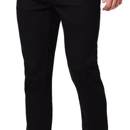 spykar Men Regular Mid Rise Black Jeans image 4