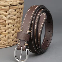 van heusen Women Brown Genuine Leather Belt-picture-32