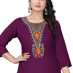 kavya collection Women Cotton Blend Kurta Pant Set-picture-21