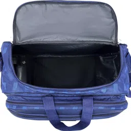 axen 50 L Strolley Duffel Bag - Combo Set of 2, Unisex Travel Bags Light Weight Small Travel Duffel Bag - Blue, Brown - Regular Capacity image 4