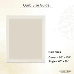 peepul tree Cozy Haven Reversible Cotton Single Bed Quilt Pink Floral Jaipuri Razai image 2