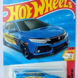 hot wheels THEN AND NOW 3/10 2018 HONDA CIVIC TYPE R TOY CAR image 1