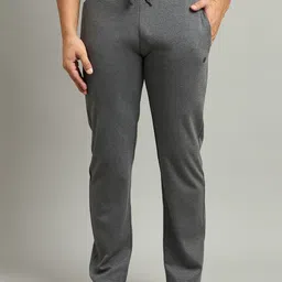 duke Men Solid Grey Track Pants-picture-22