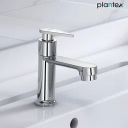 plantex Pure Brass LEA-703 Table Top Pillar Cock/Tap for Bathroom (Mirror-Chrome Finish) Pillar Tap Faucet-picture-10