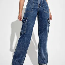 kotty Women Regular High Rise Blue Jeans-picture-27