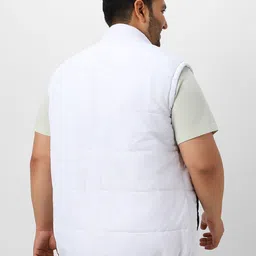 urbano plus Men Solid Puffer Jacket image 3