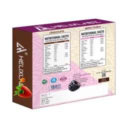 Helixlabz High Protein Bar 20.4g Protein , 5.2g Fiber | Chocolate- 60 Gm | Pk of 6 image 2